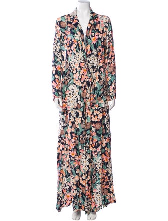 Agua Bendita Floral Print Pant Set