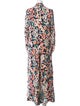 Agua Bendita Floral Print Pant Set