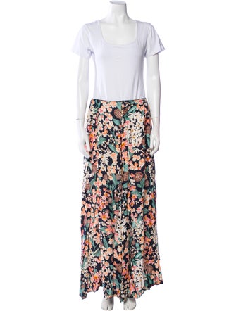 Agua Bendita Floral Print Pant Set