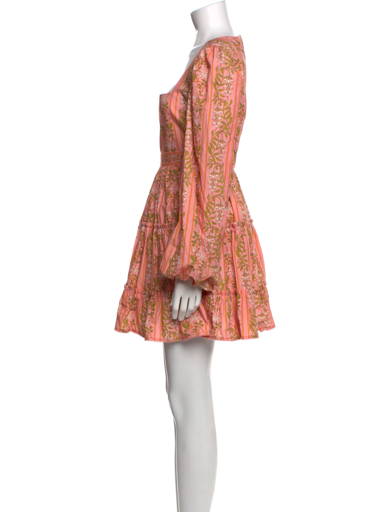 Agua Bendita Paisley Print Mini Dress