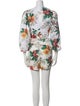 Agua Bendita Floral Print Short Set