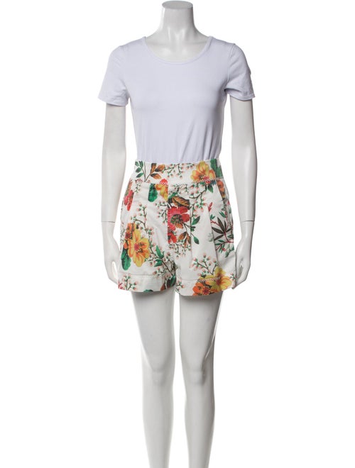 Agua Bendita Floral Print Short Set