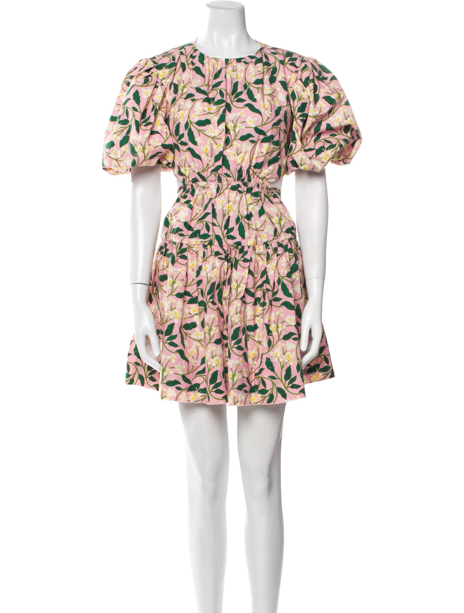 Agua Bendita Floral Print Mini Dress w/ Tags