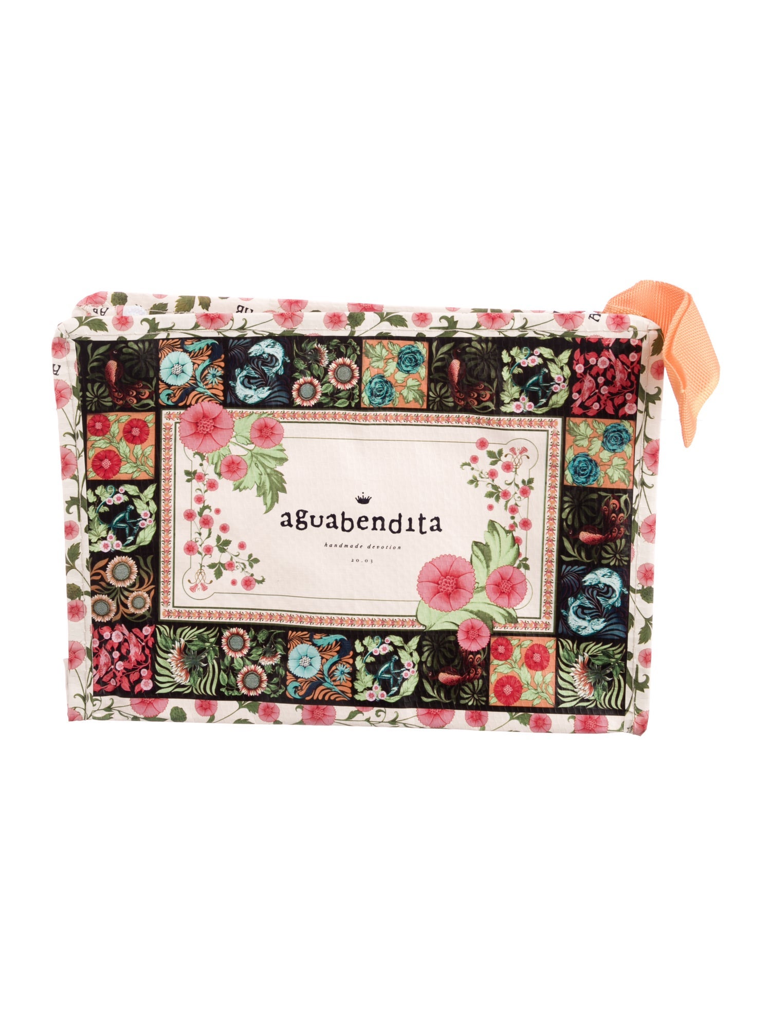 Agua Bendita Paper Cosmetic Bag