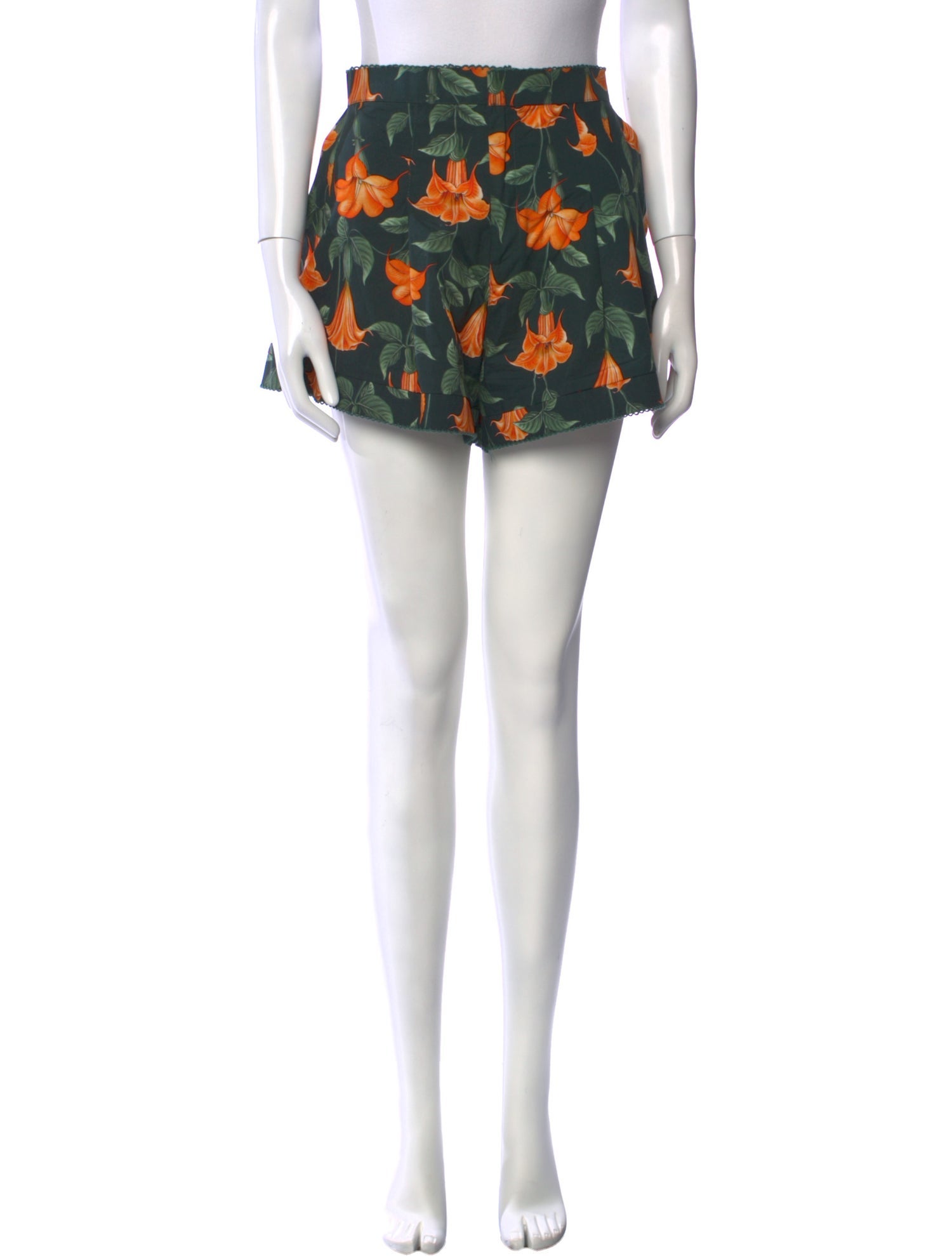 Agua Bendita Printed Mini Shorts