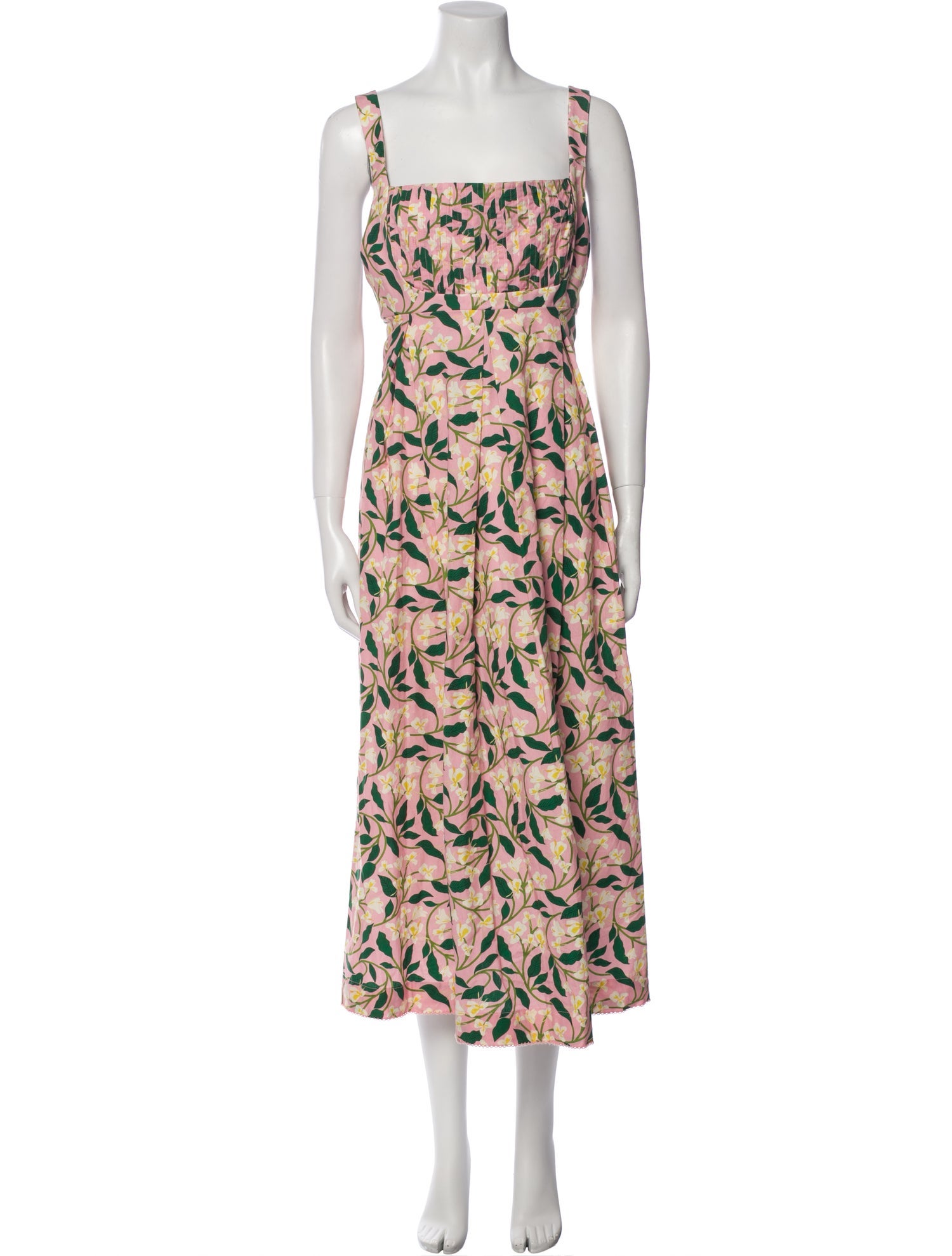 Agua Bendita Floral Print Long Dress w/ Tags