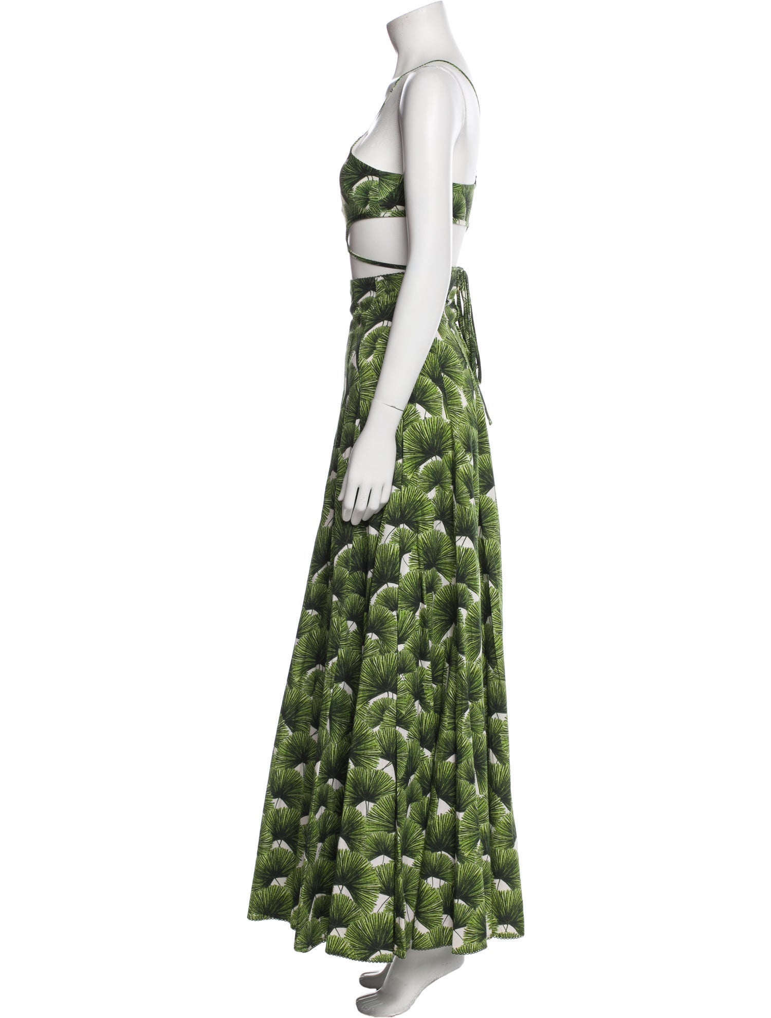 Agua Bendita Printed Skirt Set