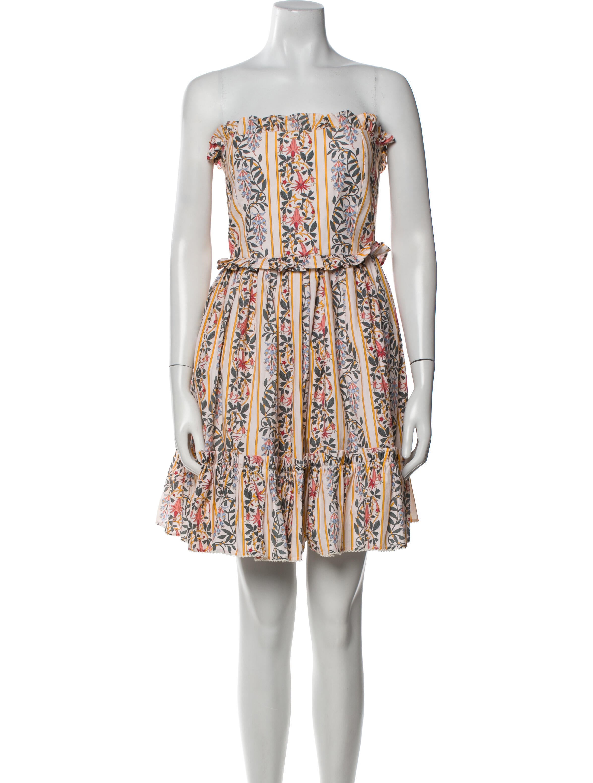 Agua Bendita Printed Mini Dress w/ Tags