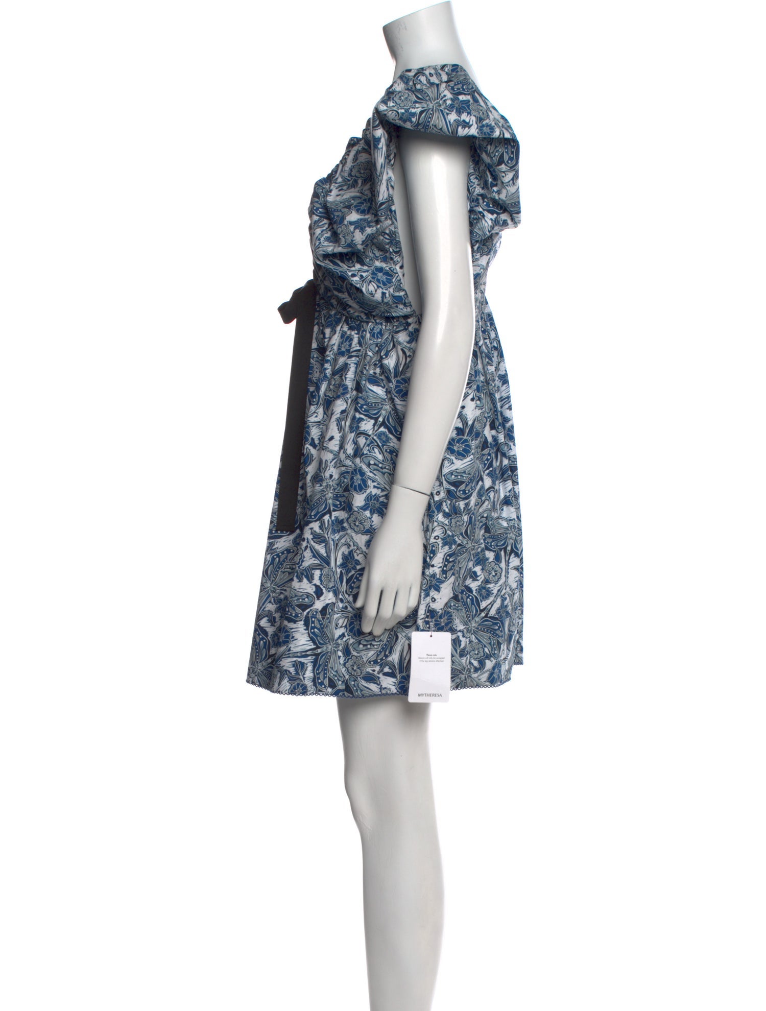 Agua Bendita Printed Mini Dress w/ Tags