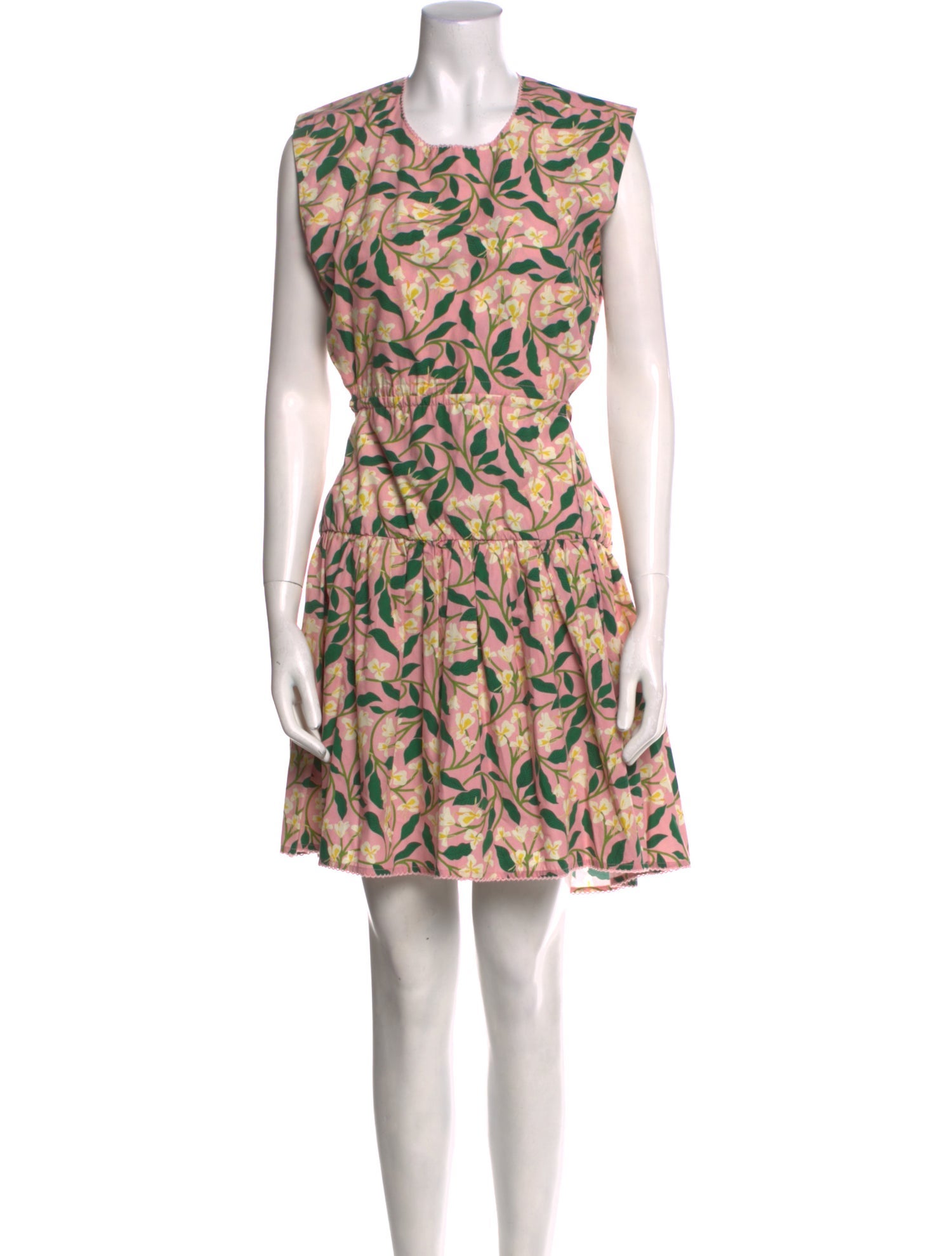 Agua Bendita Printed Midi Length Dress