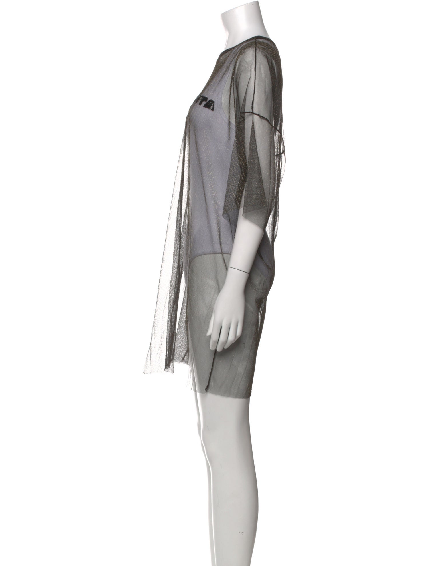 Agua Bendita Crew Neck Mini Dress w/ Tags