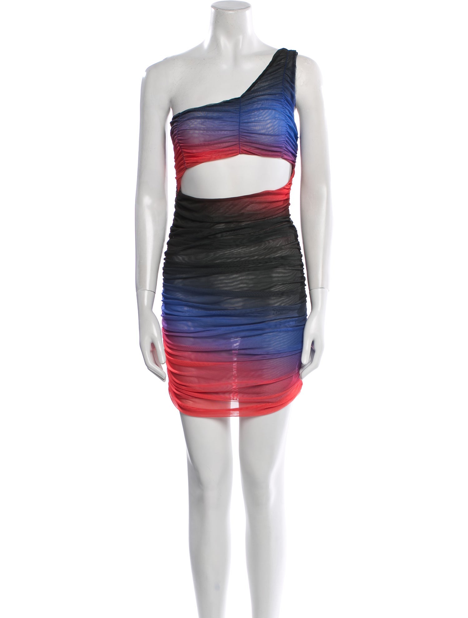 Agua Bendita Printed Mini Dress