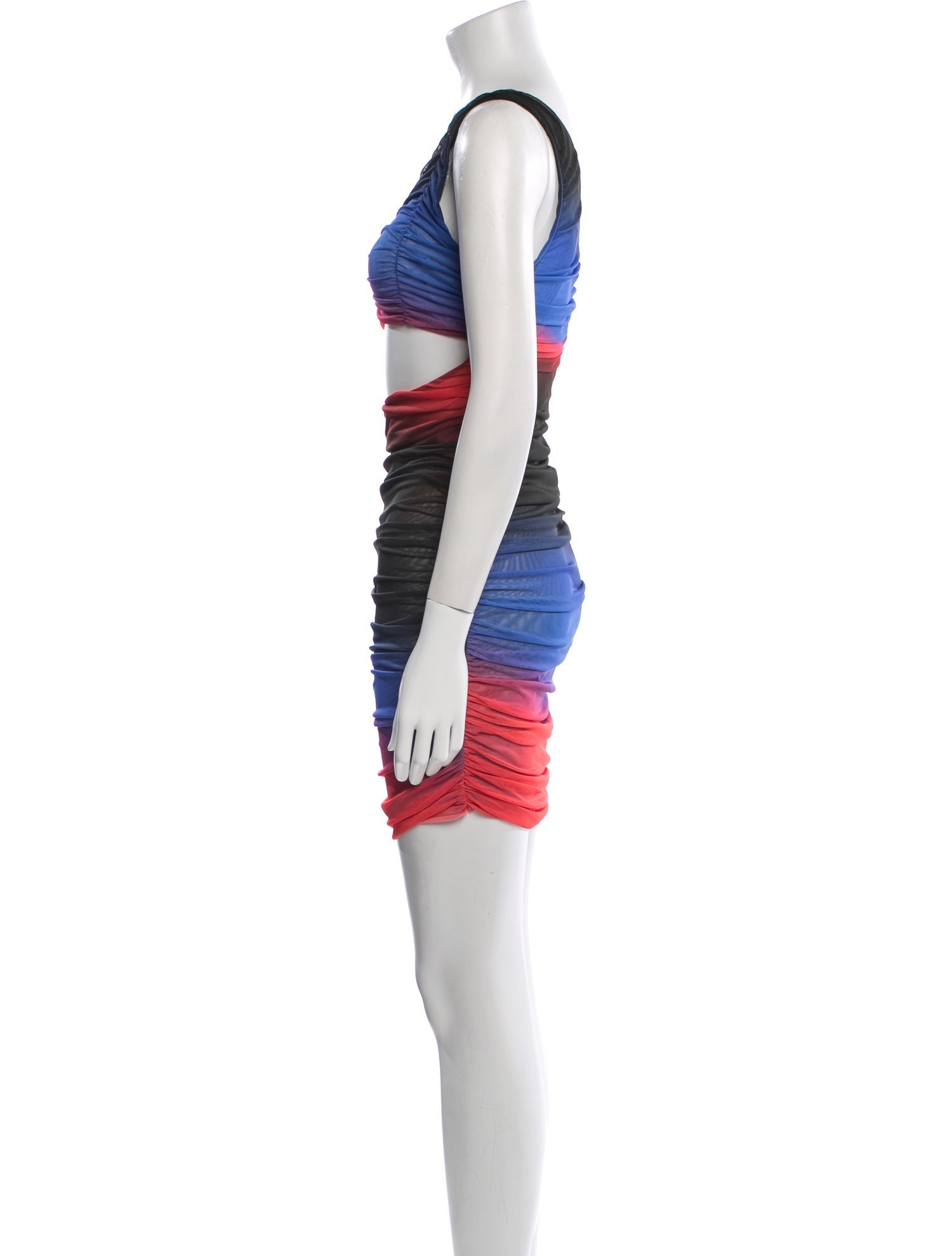 Agua Bendita Printed Mini Dress