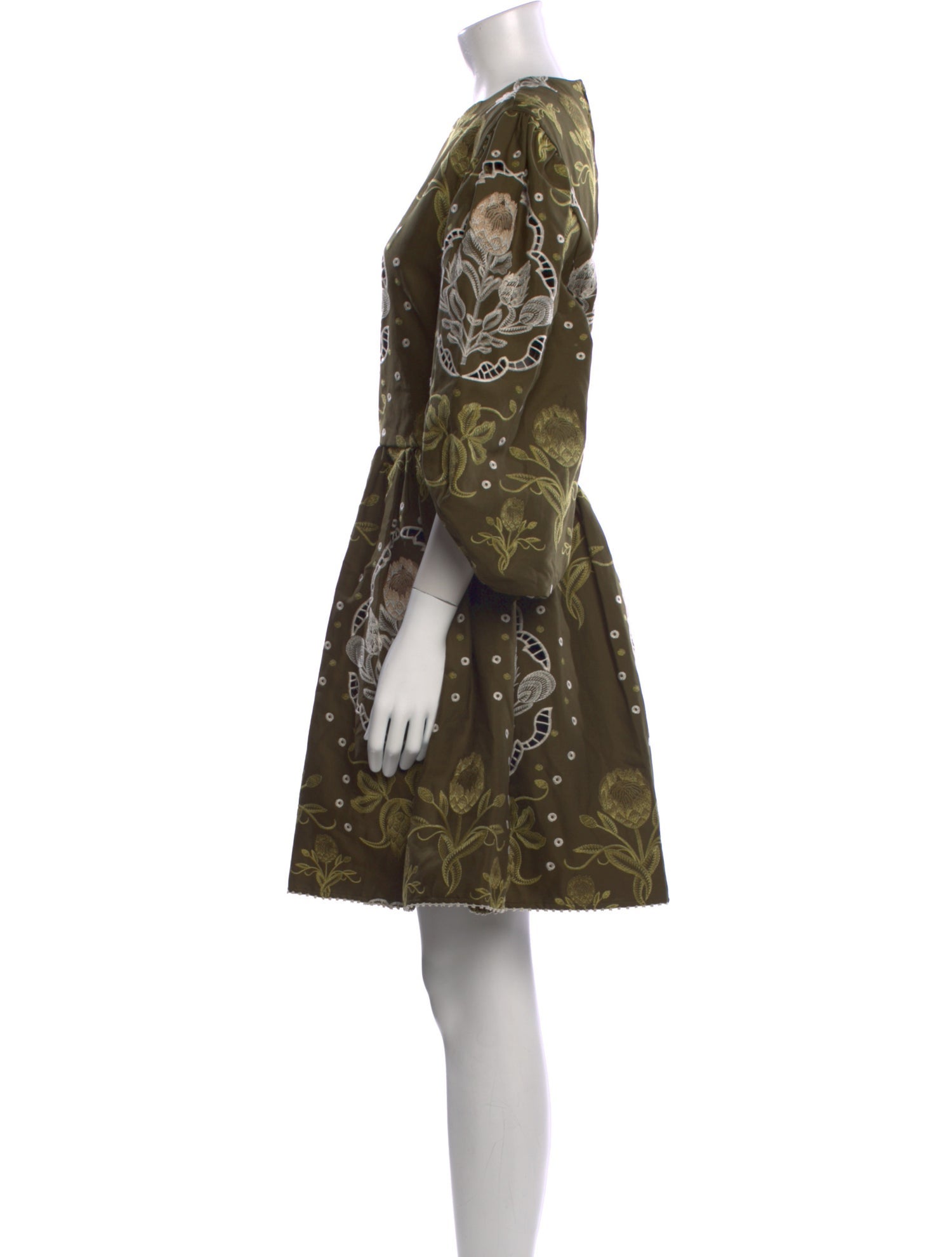 Agua Bendita Printed Mini Dress w/ Tags