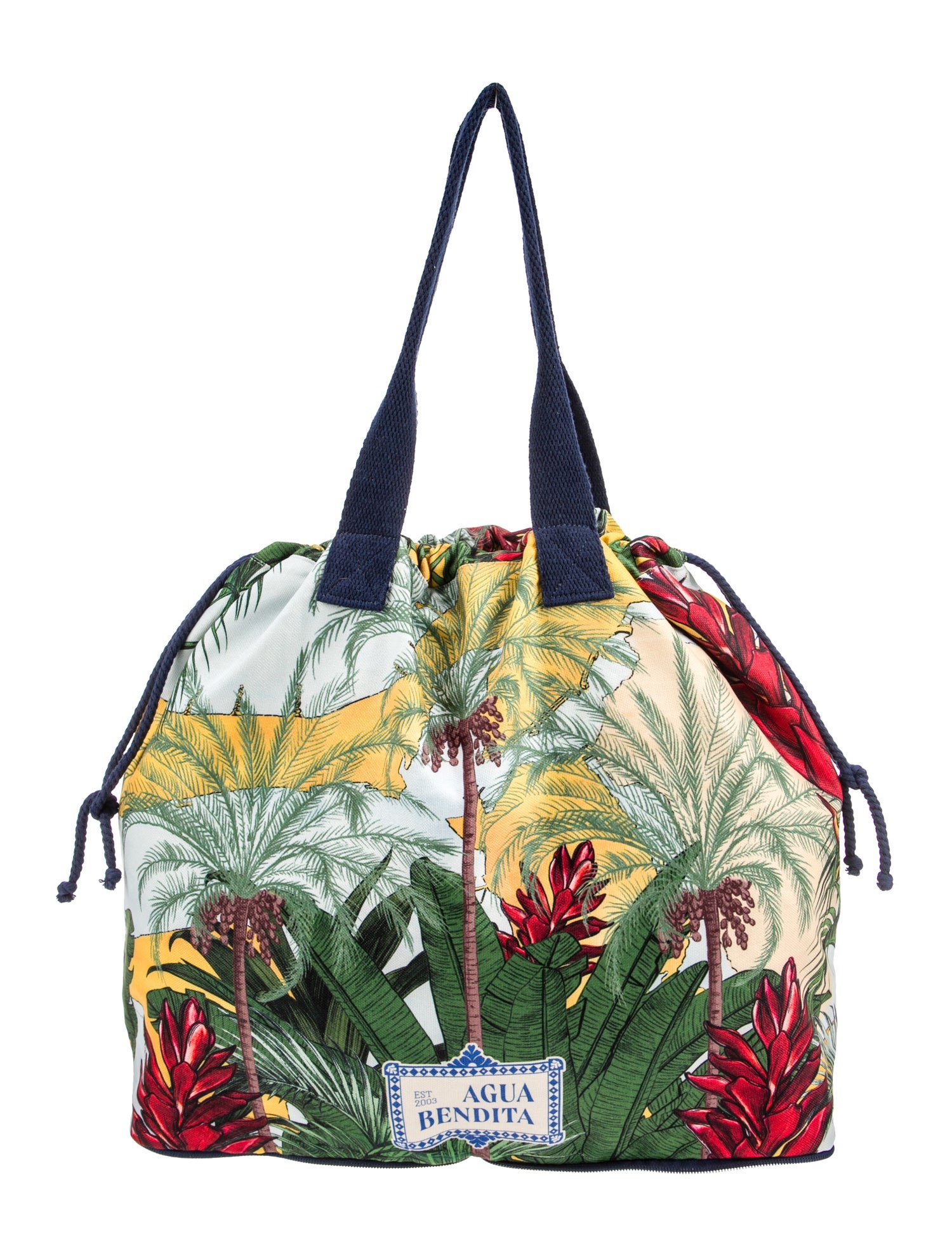 Agua Bendita Leather Shoulder Bag w/ Tags