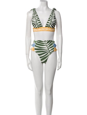 Agua Bendita Striped Bikini