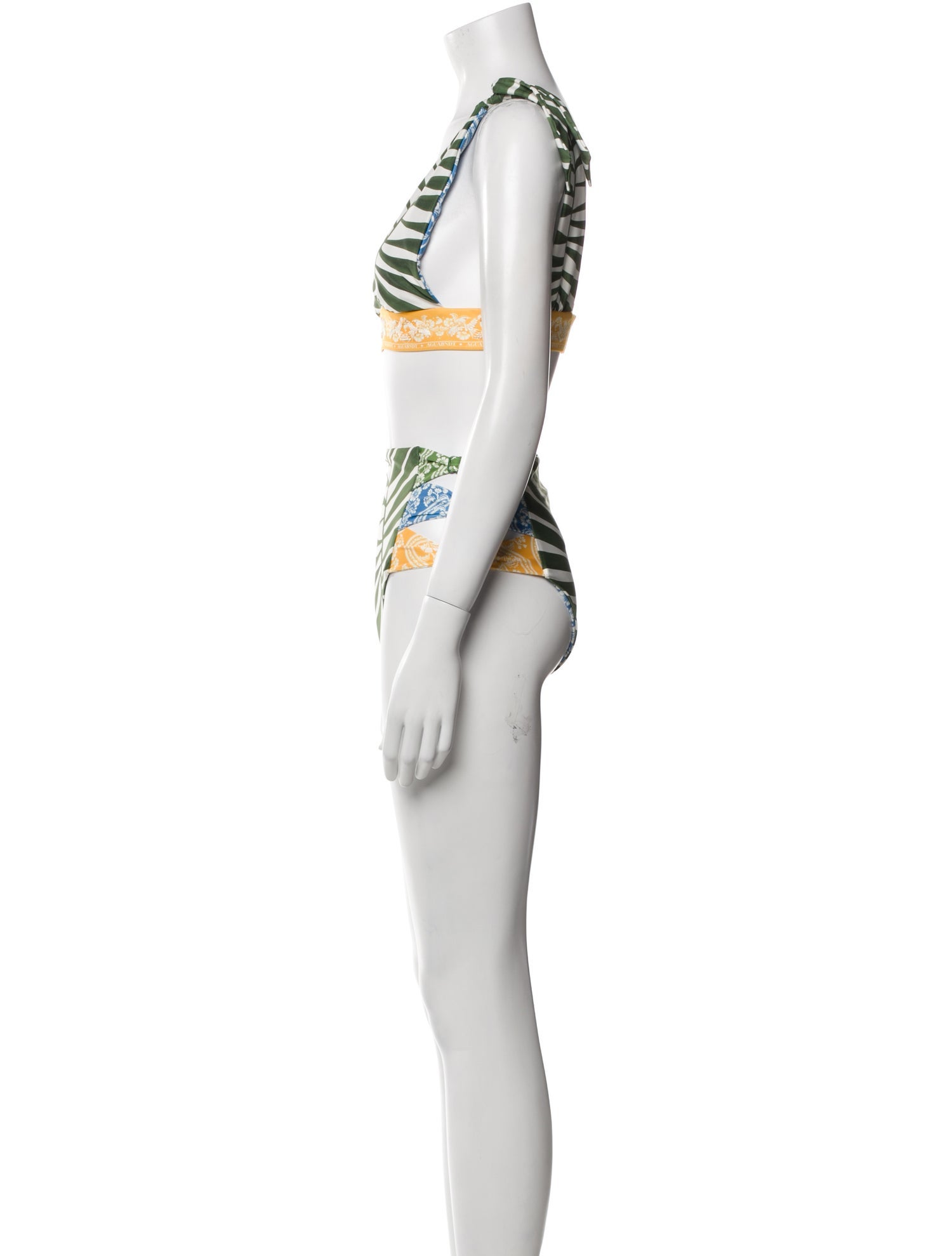 Agua Bendita Striped Bikini