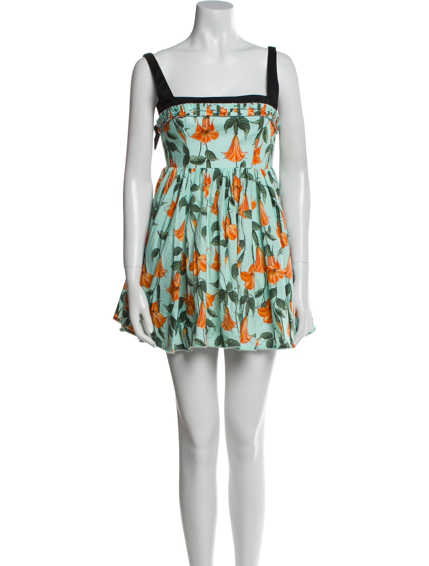 Agua Bendita Printed Mini Dress w/ Tags