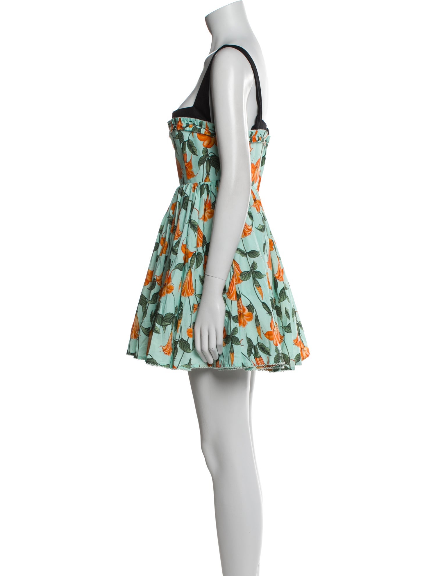 Agua Bendita Printed Mini Dress w/ Tags