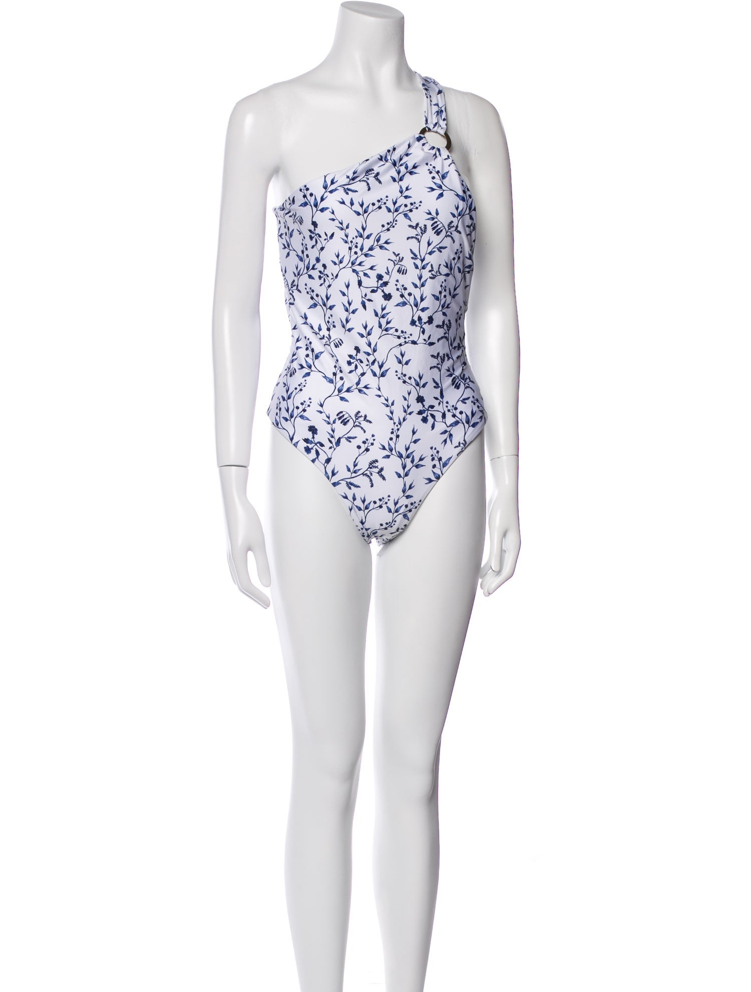 Agua Bendita Floral Print Bow Accents One-Piece w/ Tags