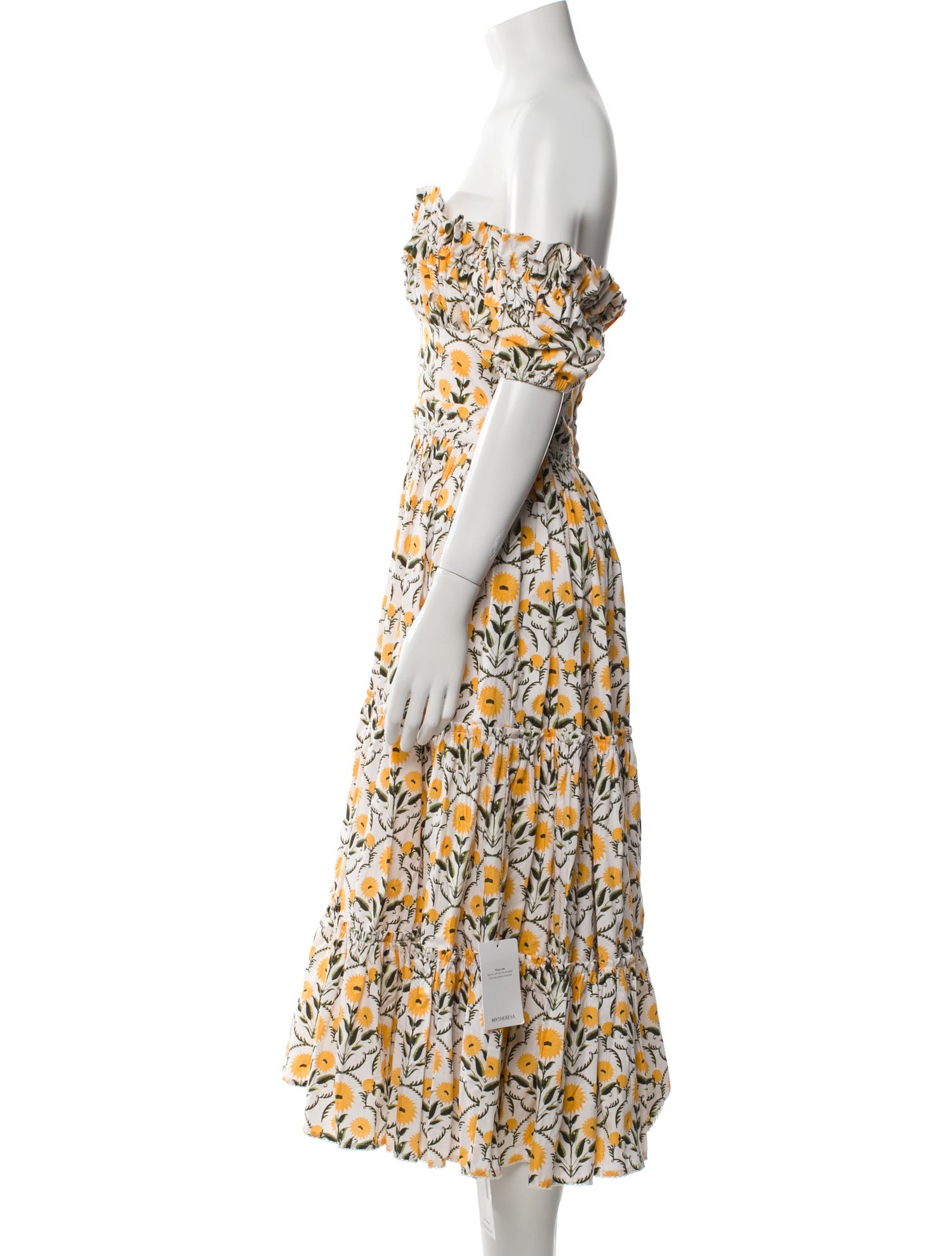 Agua Bendita Printed Midi Length Dress