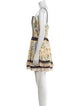 Agua Bendita Printed Mini Dress