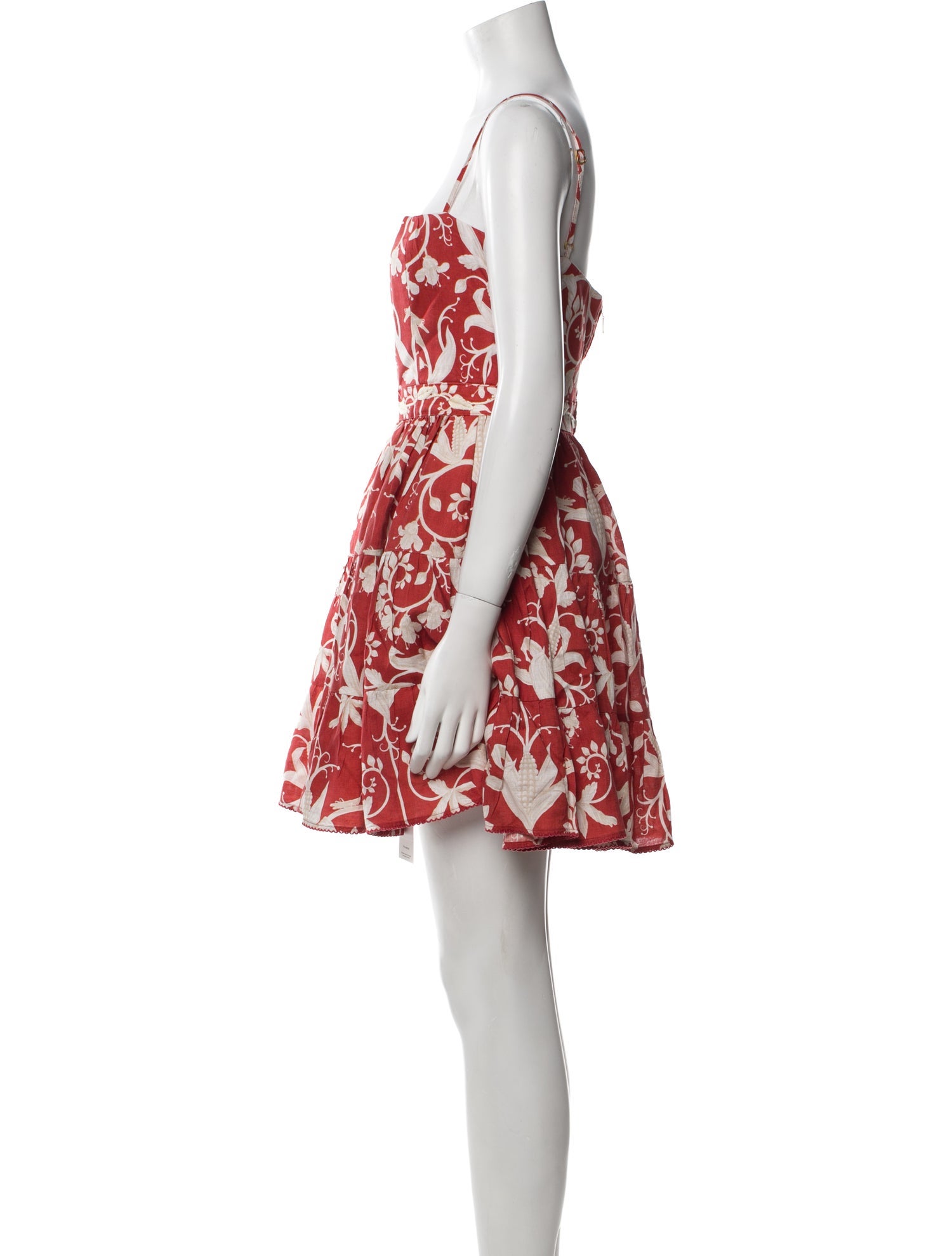 Agua Bendita Linen Mini Dress