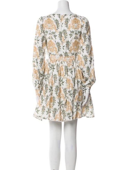 Agua Bendita Linen Mini Dress