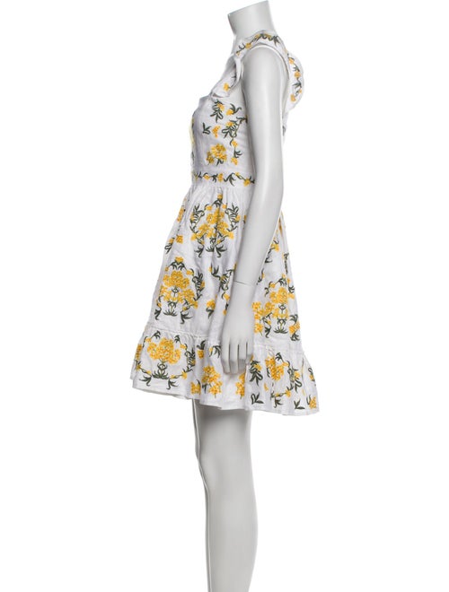 Agua Bendita Linen Mini Dress