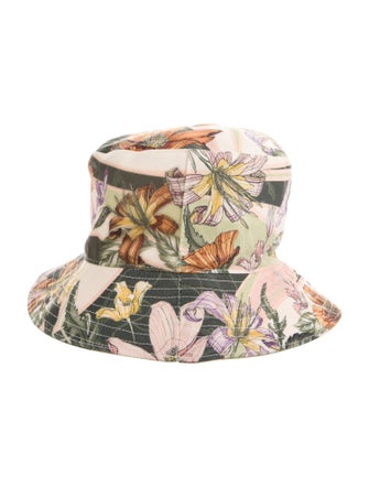 Agua Bendita pattern bucket hat