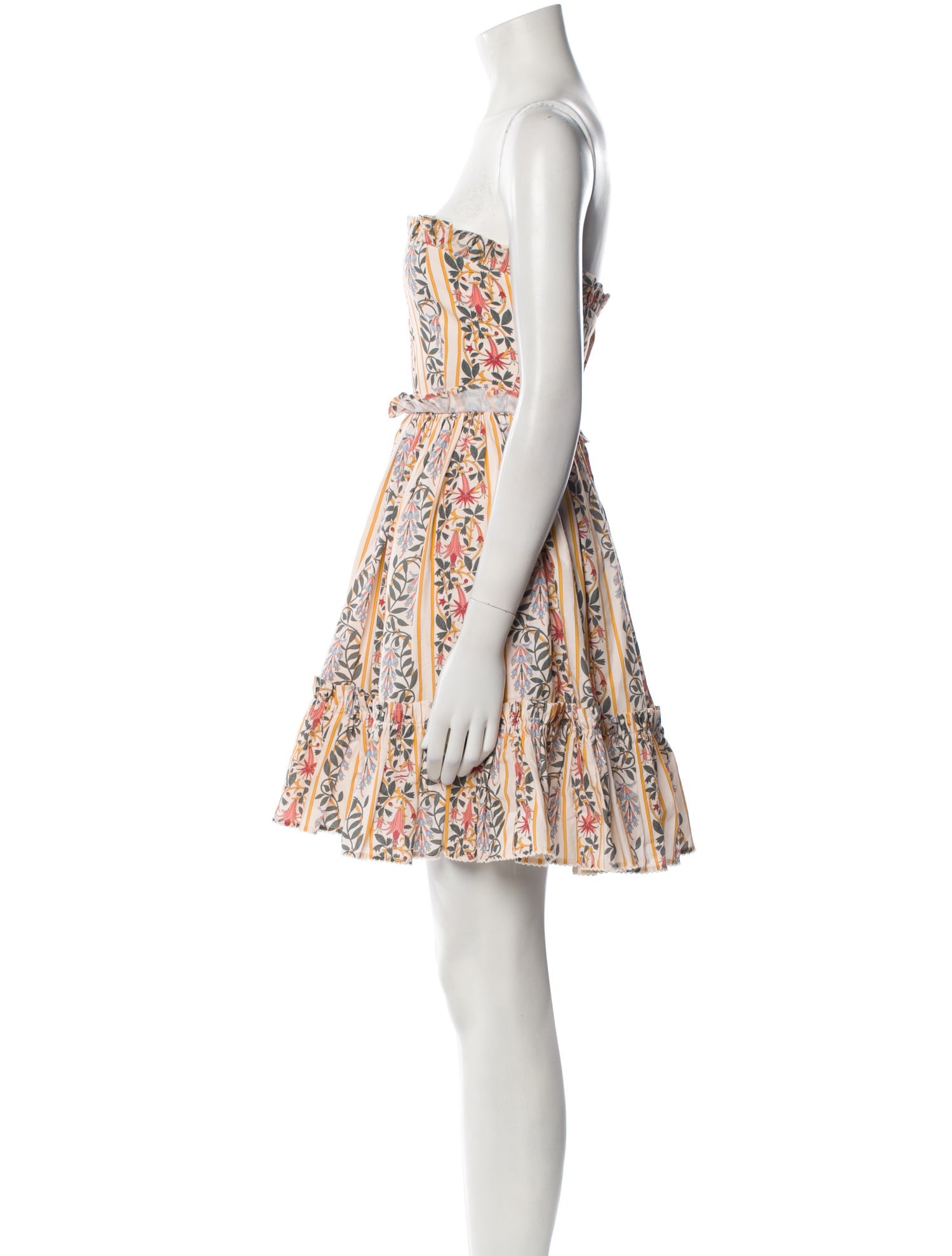 Agua Bendita Printed Mini Dress