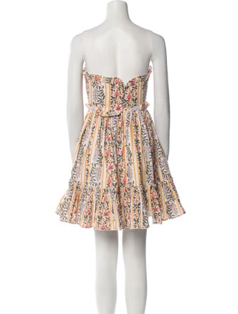 Agua Bendita Printed Mini Dress