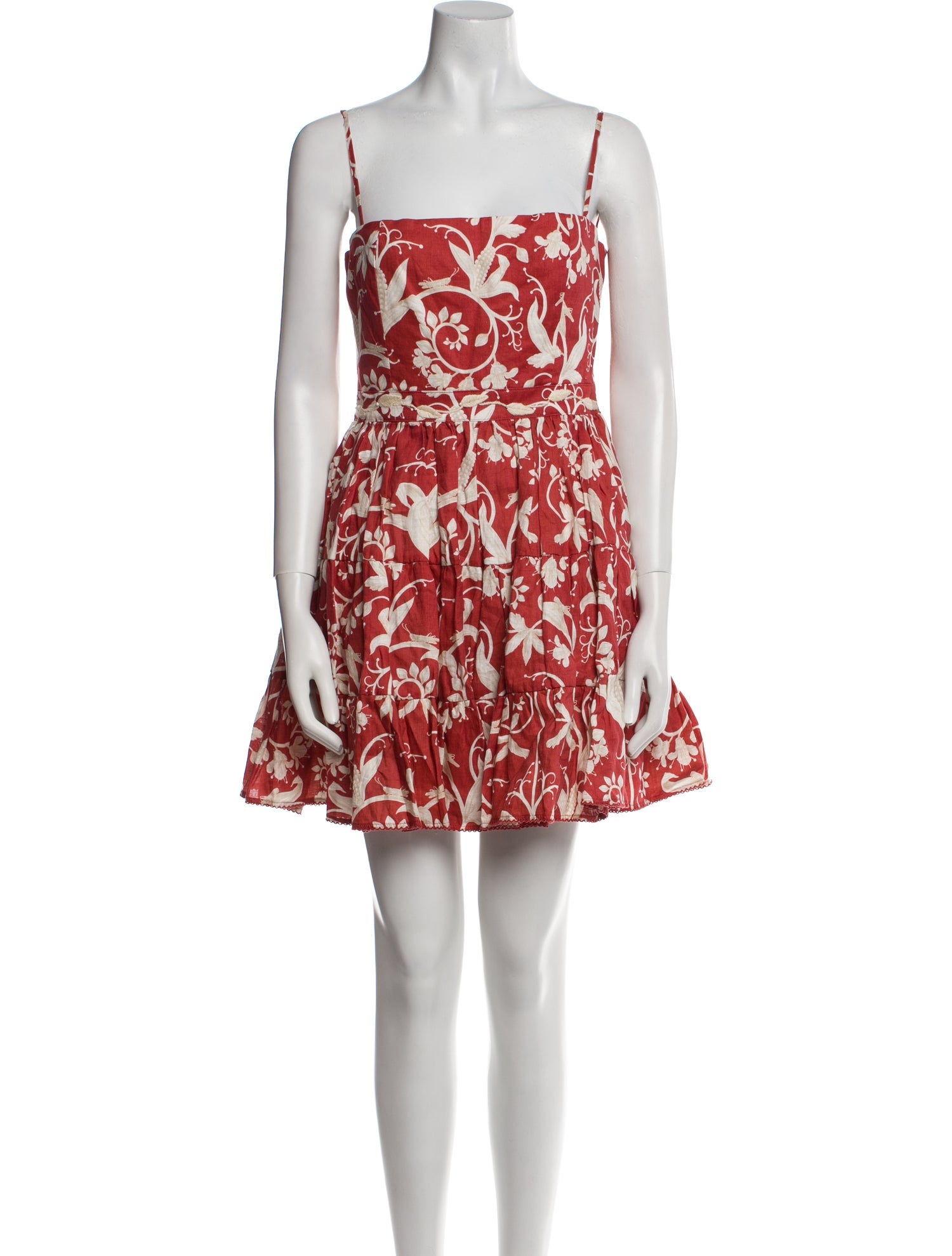 Agua Bendita Linen Mini Dress