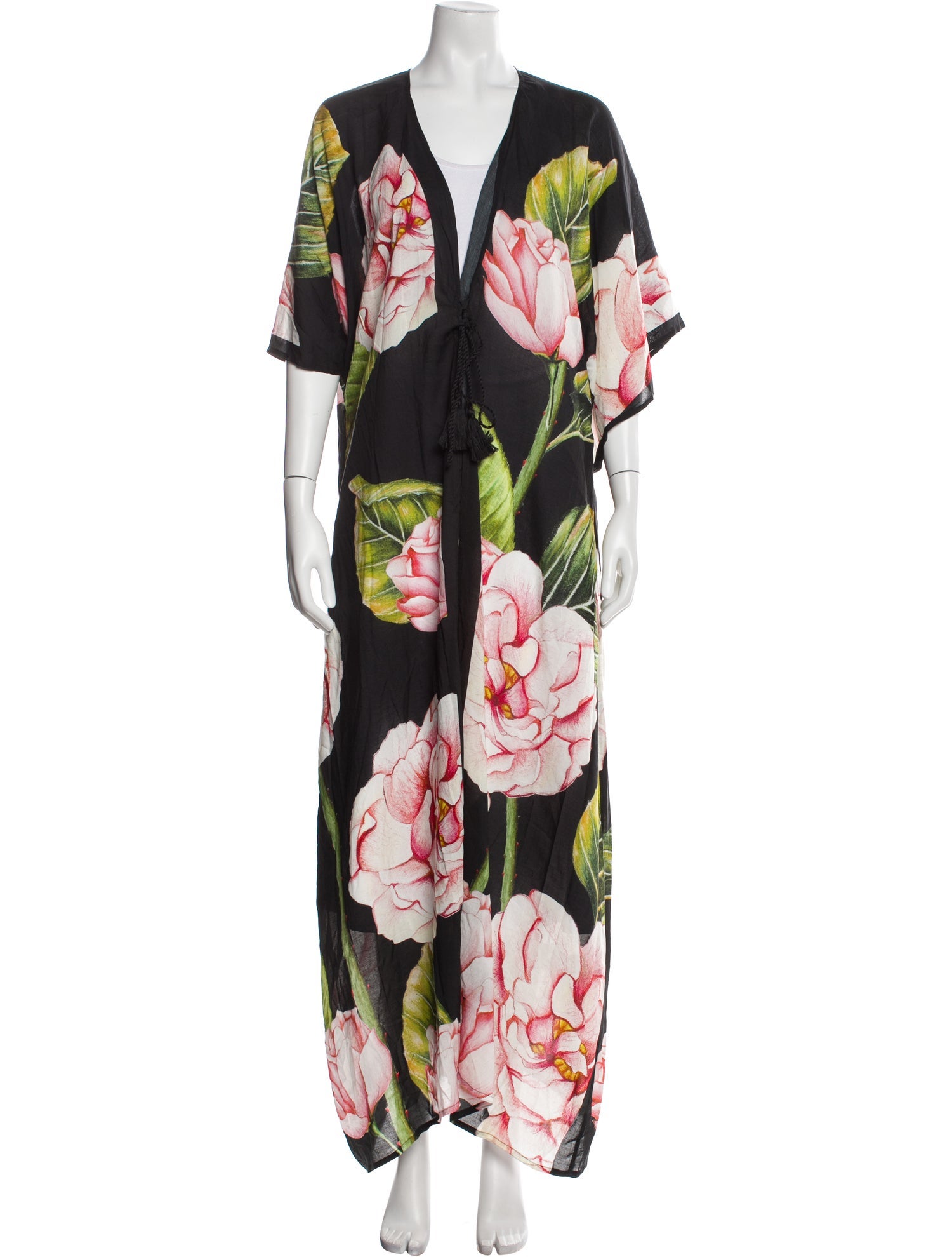 Agua Bendita Printed Robe w/ Tags