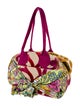 Agua Bendita Jacquard Shoulder Bag