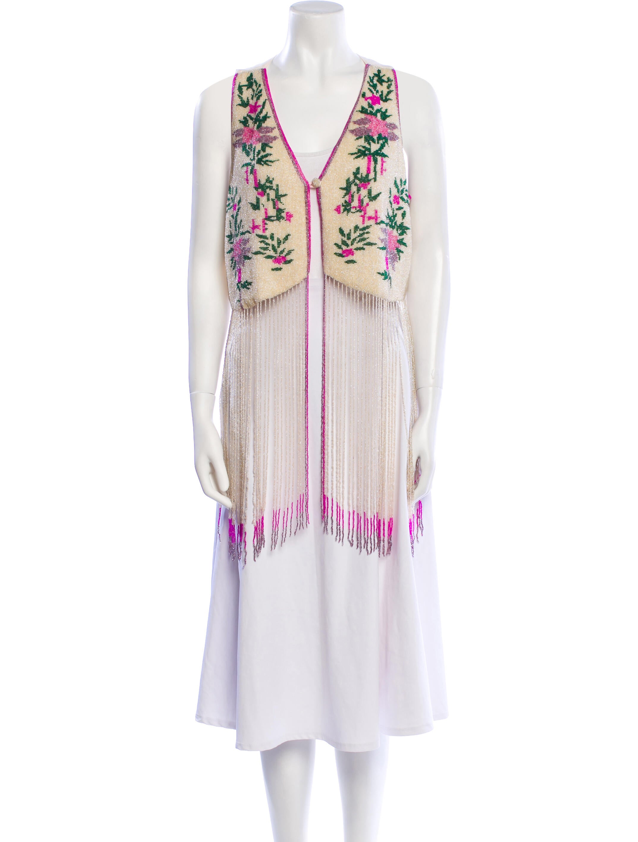 Agua Bendita Printed Vest