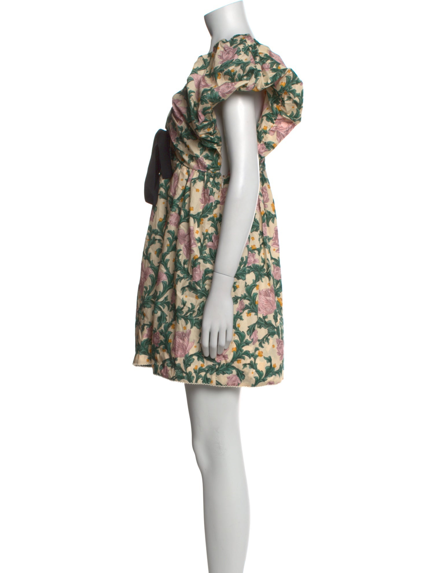 Agua Bendita Printed Mini Dress