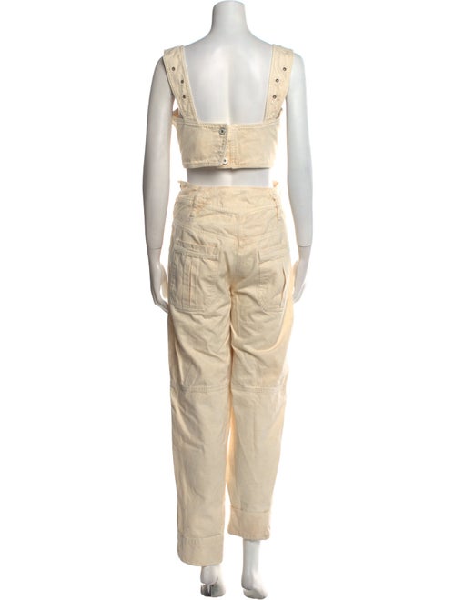 Agua Bendita Square Neckline Jumpsuit