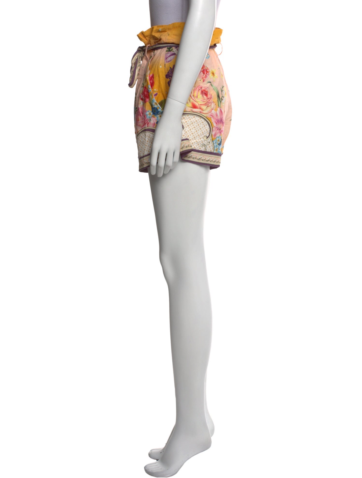 Agua Bendita Printed Mini Shorts