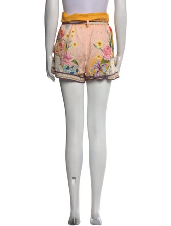 Agua Bendita Printed Mini Shorts