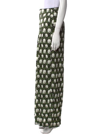 Agua Bendita Printed Wide Leg Pants