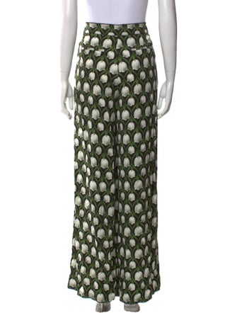 Agua Bendita Printed Wide Leg Pants