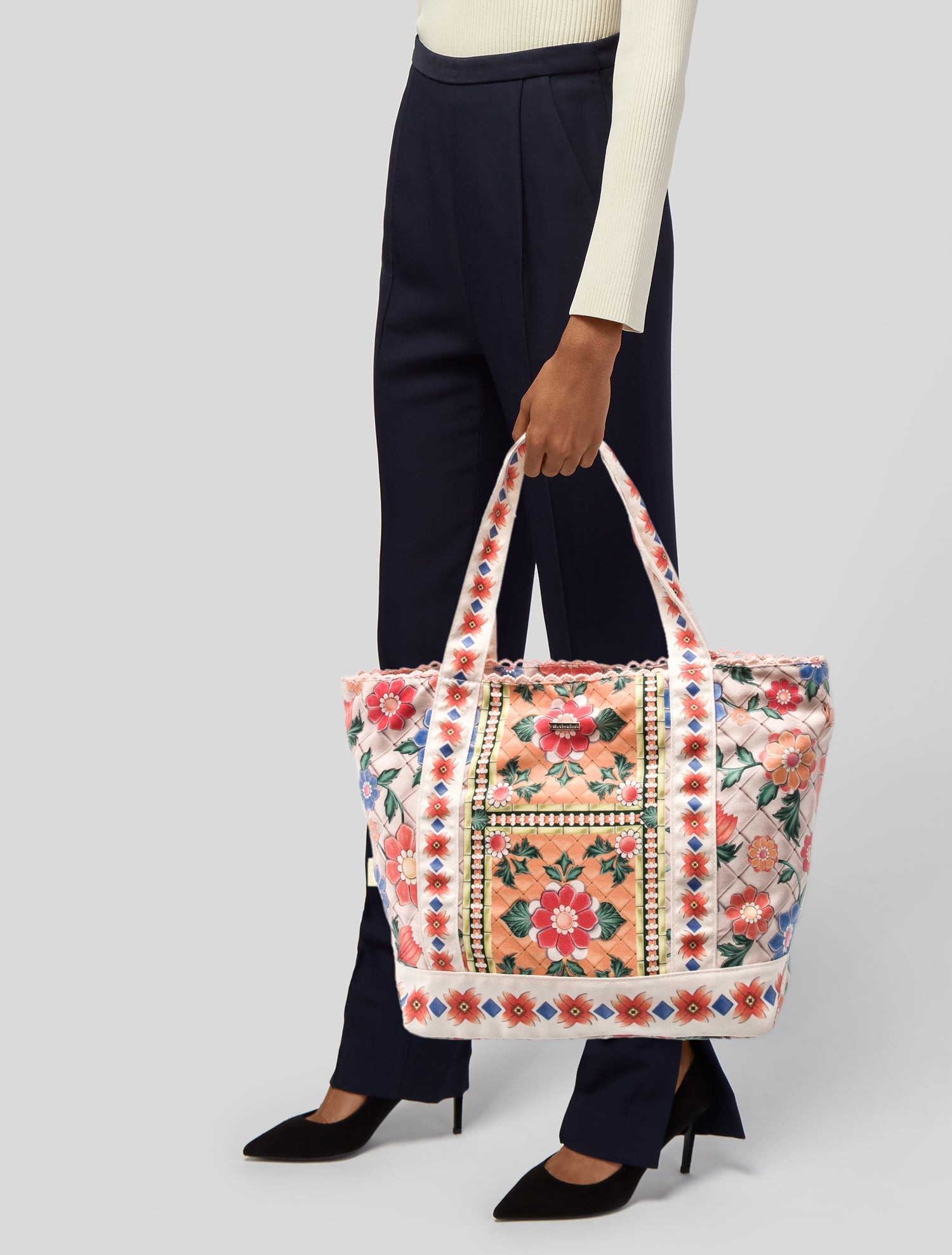 Agua Bendita Nylon Shoulder Bag