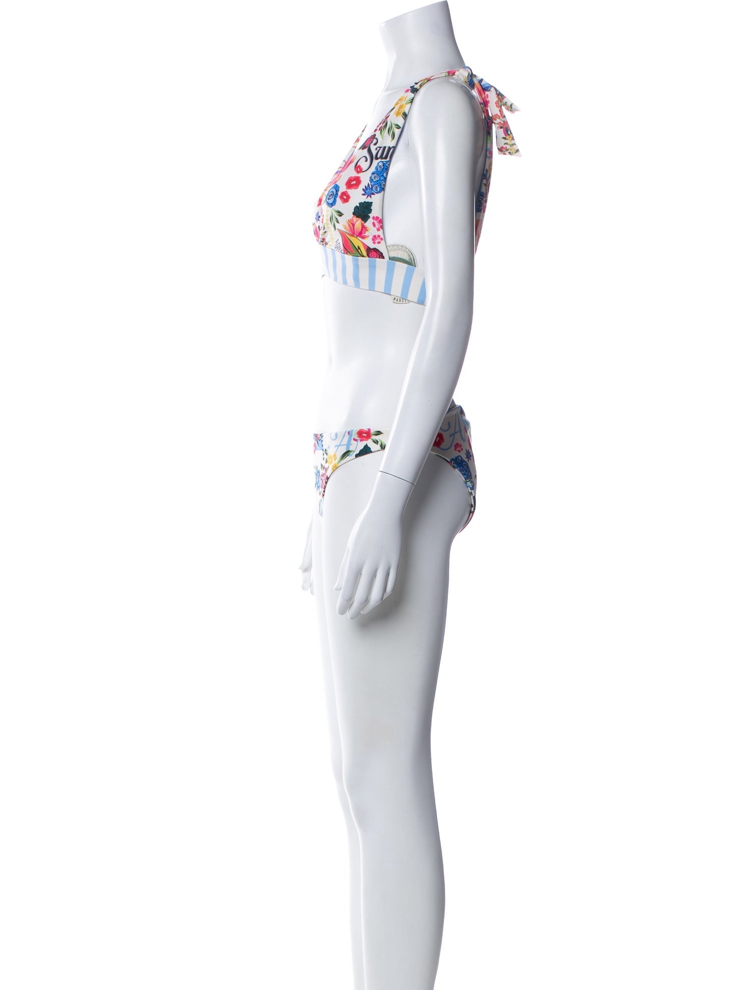 Agua Bendita Printed Bikini w/ Tags