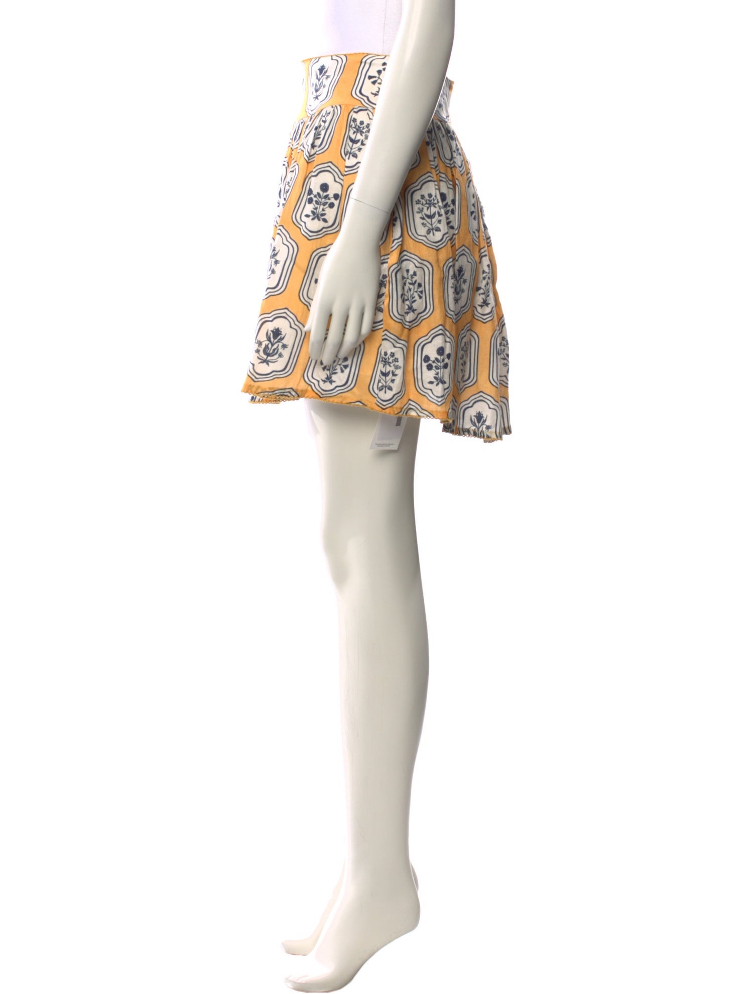 Agua Bendita Linen Mini Skirt