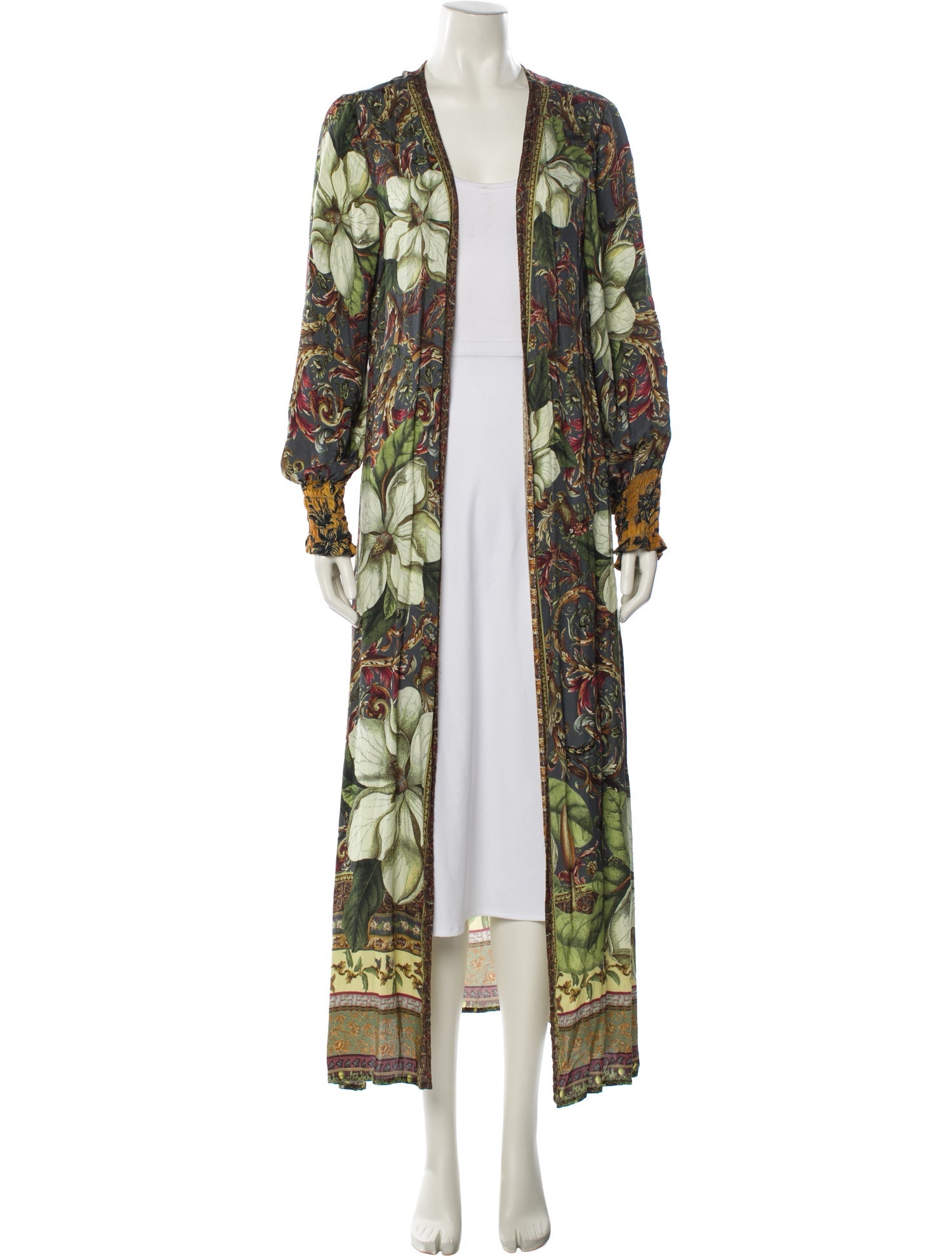 Agua Bendita Printed Robe