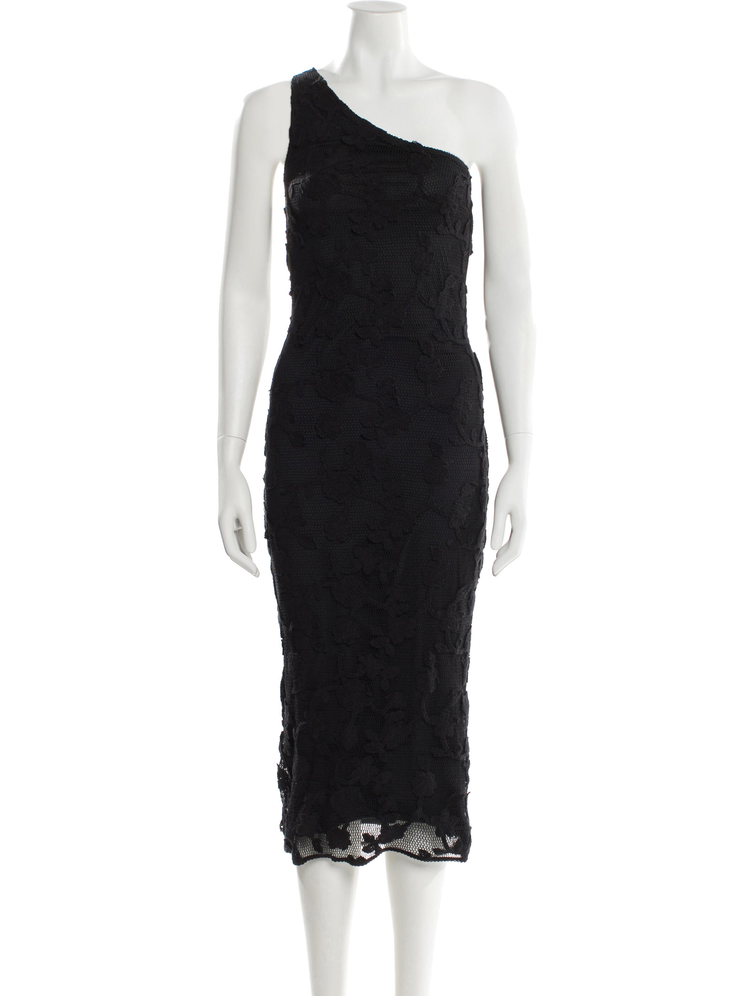 Agua Bendita One-Shoulder Long Dress w/ Tags