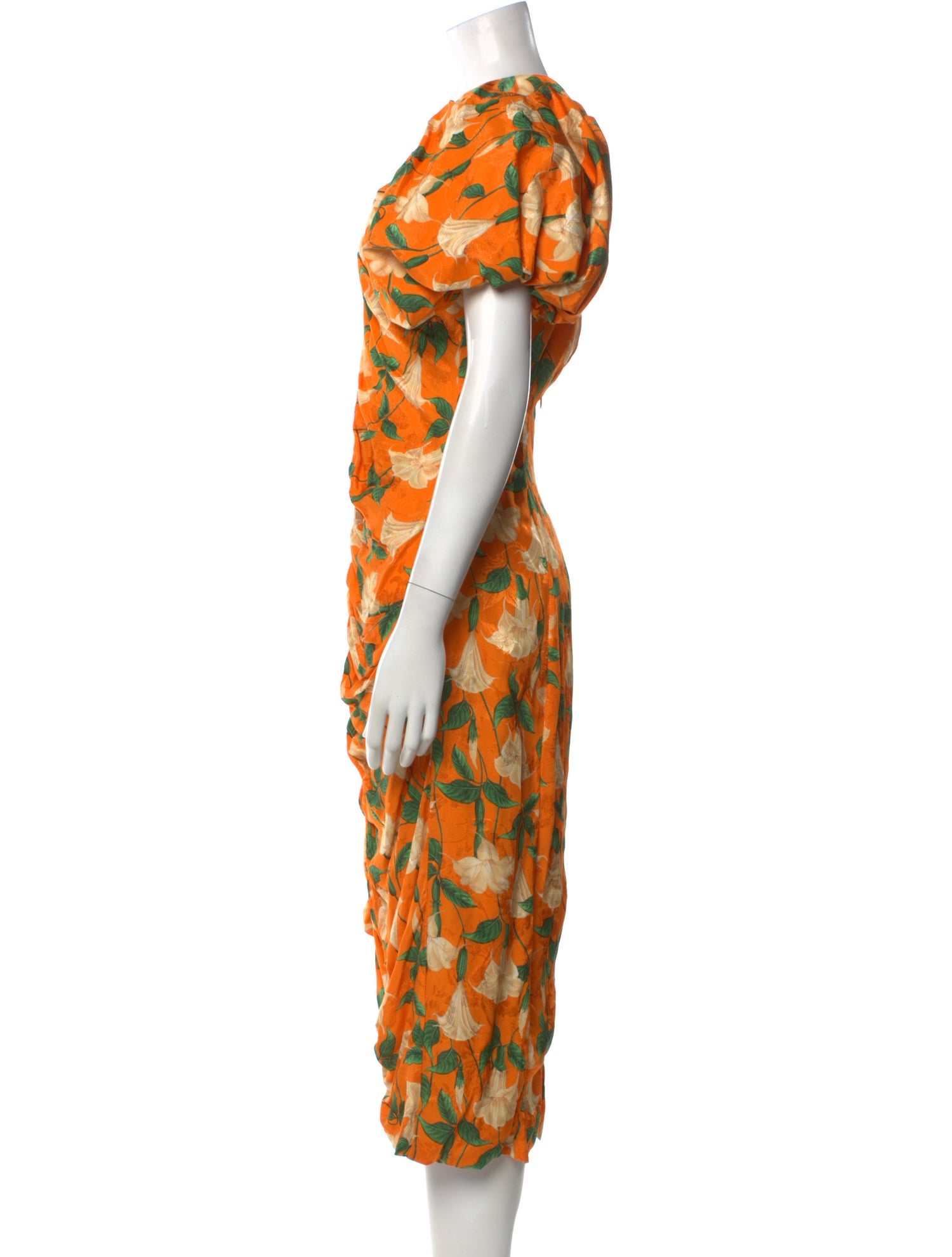 Agua Bendita Printed Long Dress