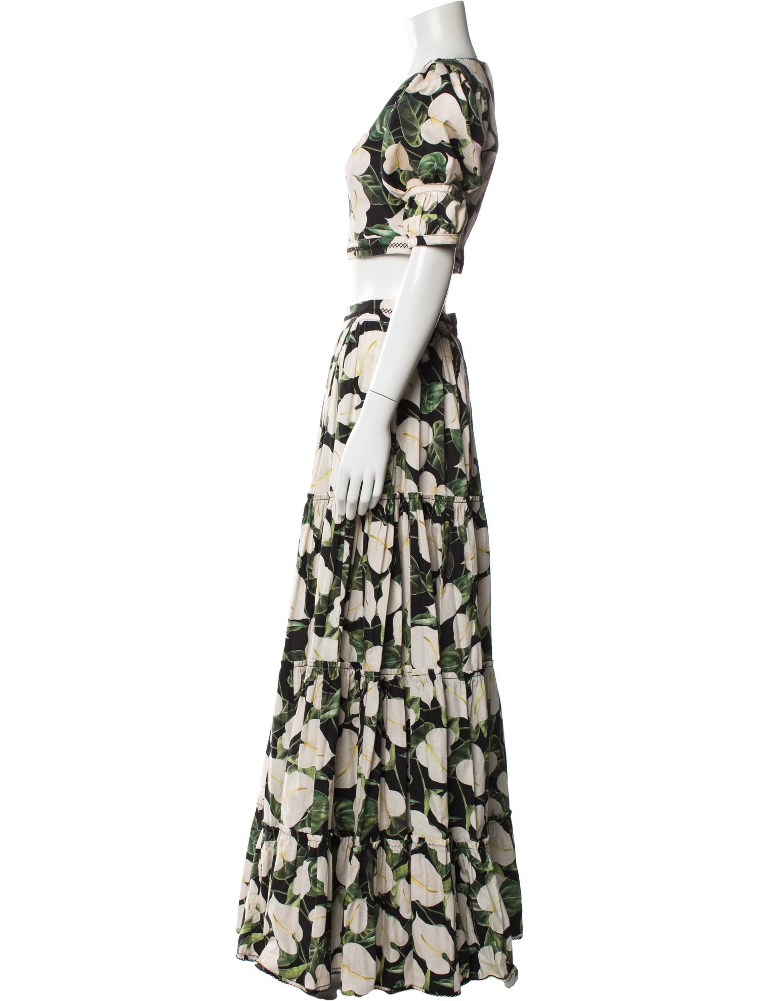 Agua Bendita Printed Skirt Set