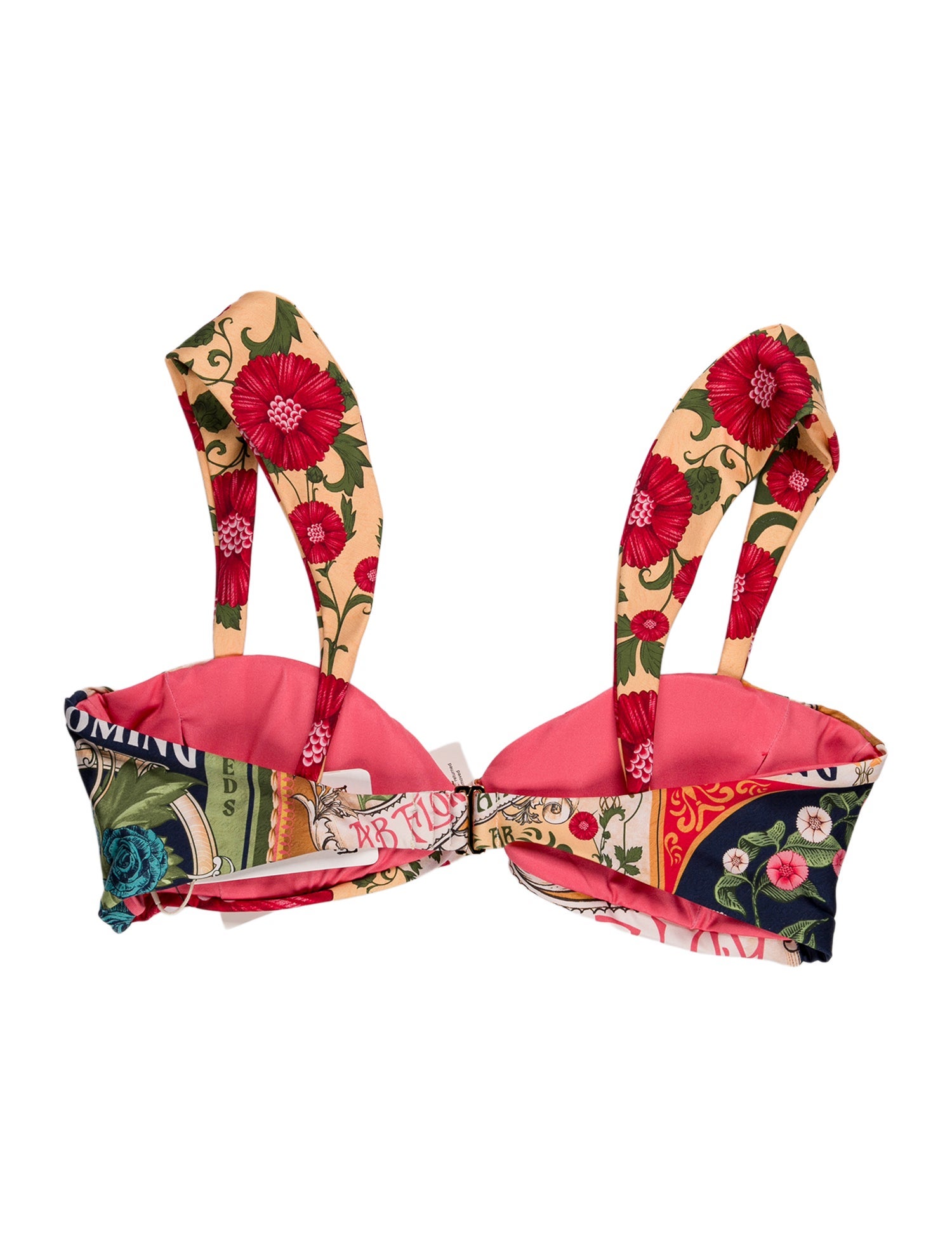 Agua Bendita Floral Print Top w/ Tags